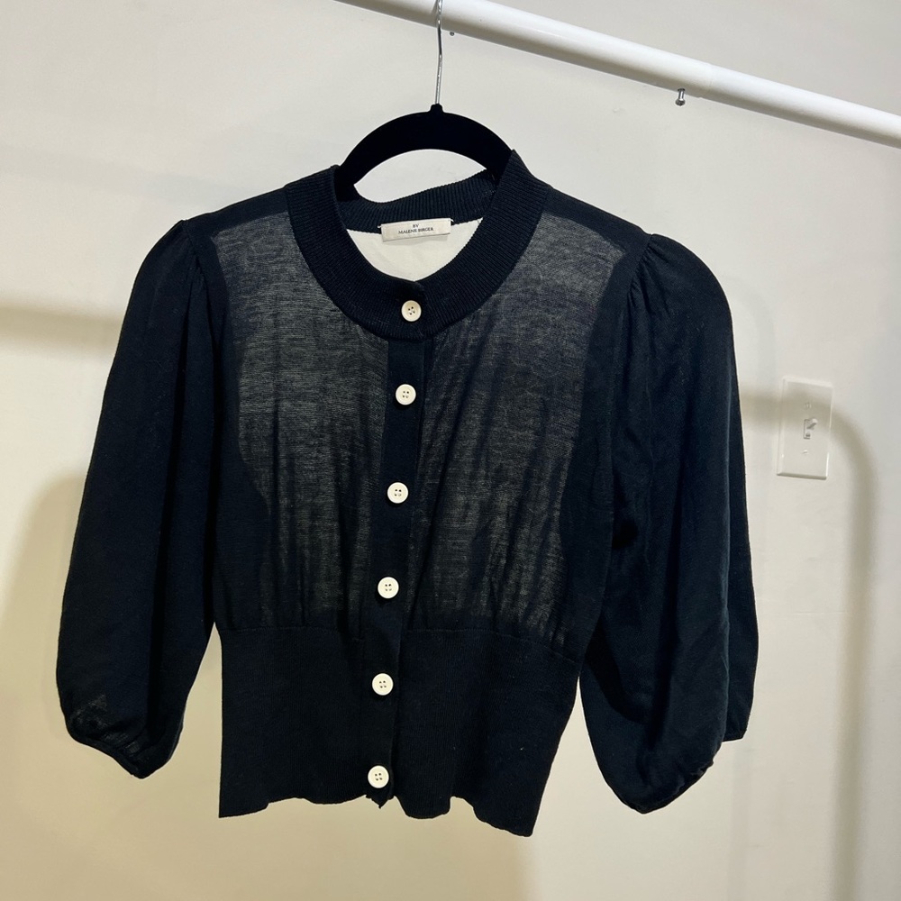 Chiffon cardigan